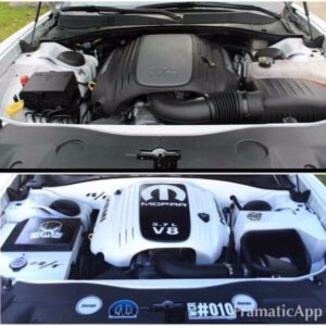 Dodge Magnum Engine Cover Insert