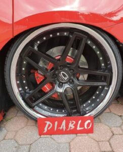 Wheel Display for Car Shows